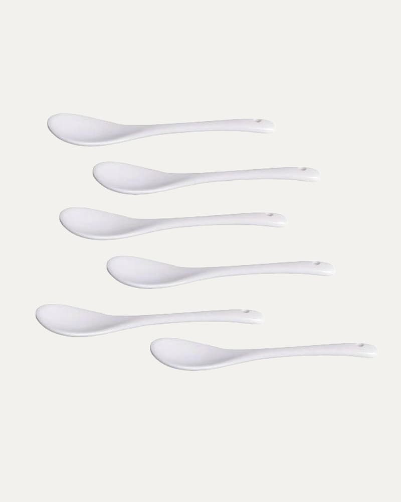 Juego Cucharas Blancas