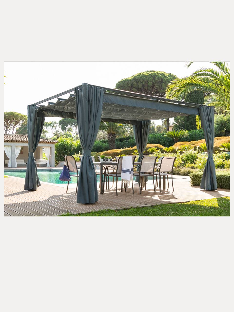 Cenador Palmeira Gris vista 2