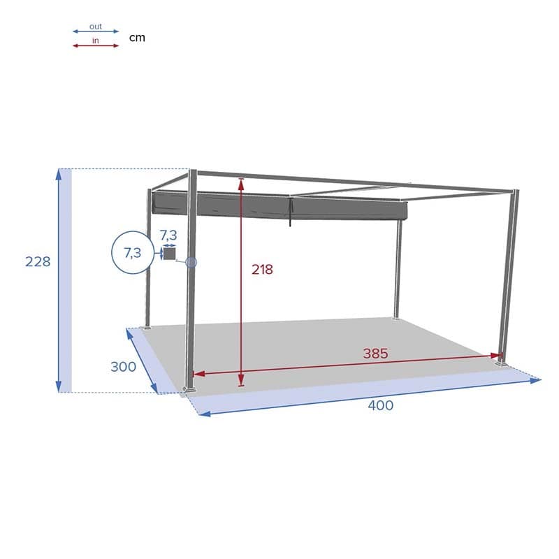 Cenador Palmeira Gris - Vista 4