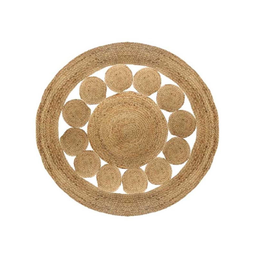 Alfombra Redonda Círculos