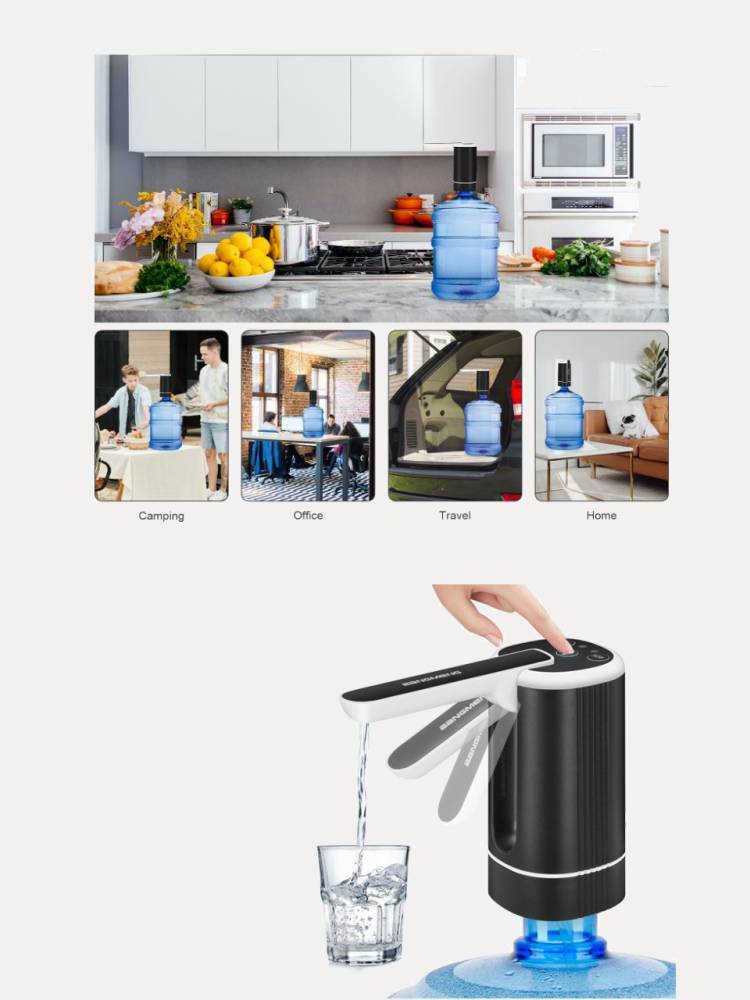 Bomba Agua P/Usb Abatible vista 2