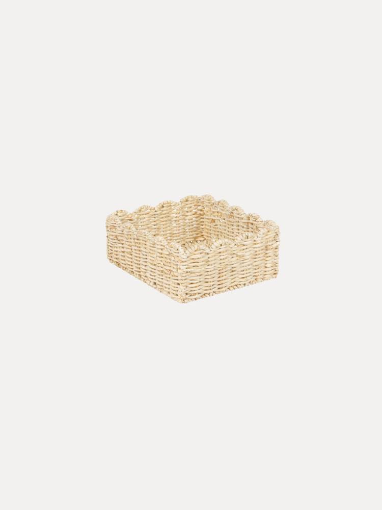 Cesta Cuerda Beige