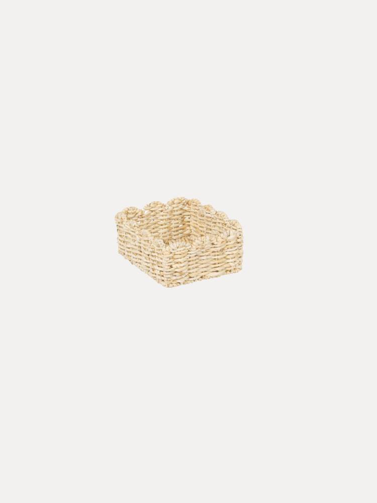 Cesta Cuerda Beige