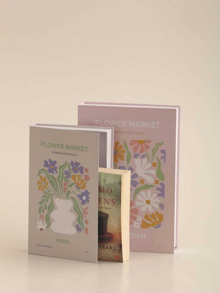 Caja Libro Flor - Vista 4