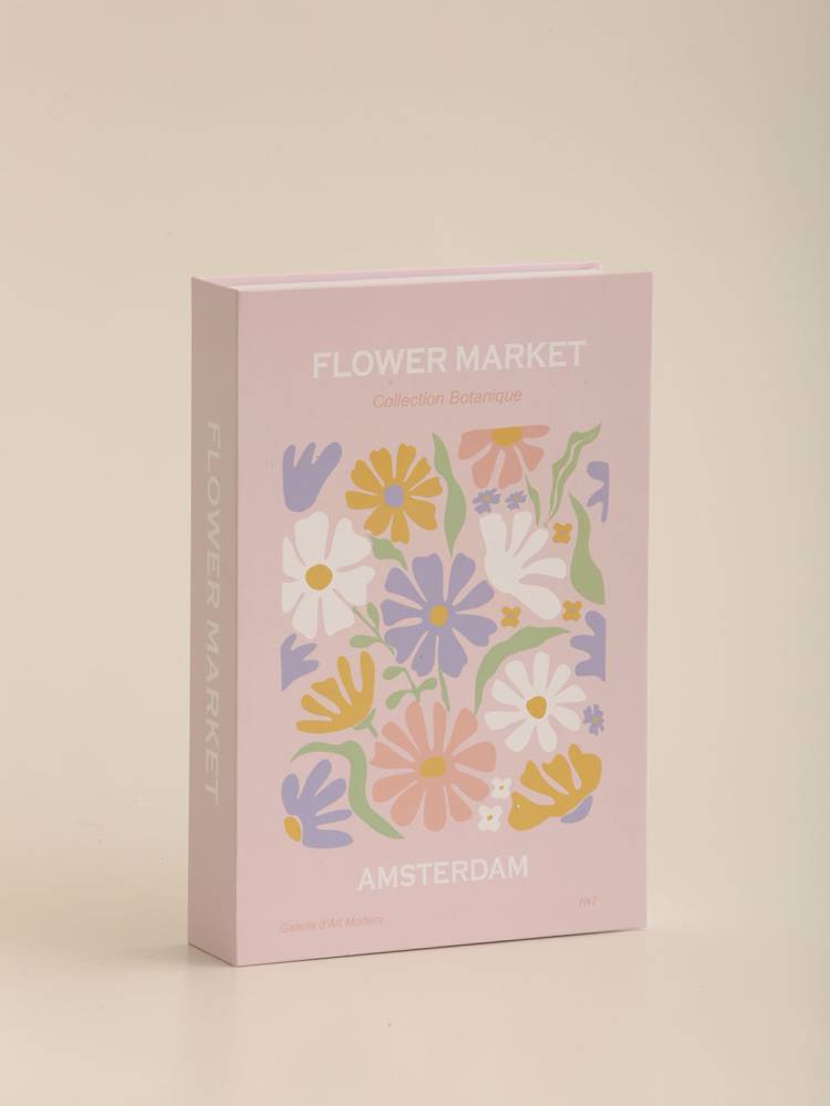 Caja Libro Flor