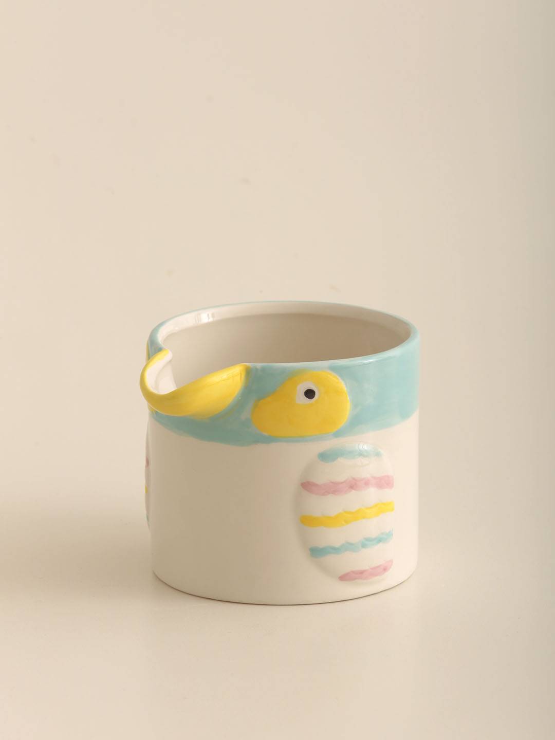 Macetero Loro vista 2