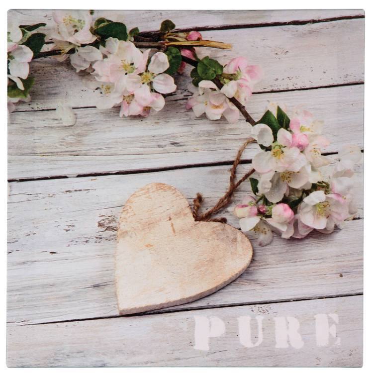 Cuadro Corazones vista 2