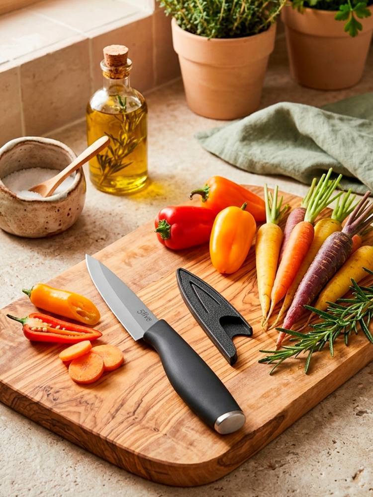 Cuchillo Absolu Negro vista 2