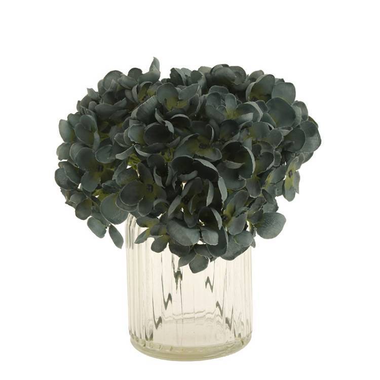 Jarrón Hortensias