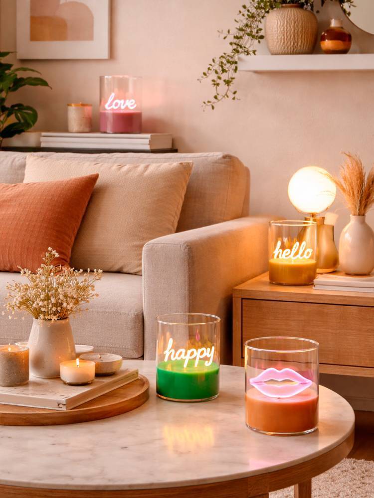 Lampara Led Happy Verde vista 2