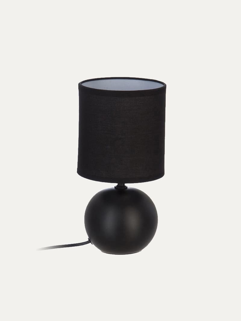 Lámpara Bola Negro