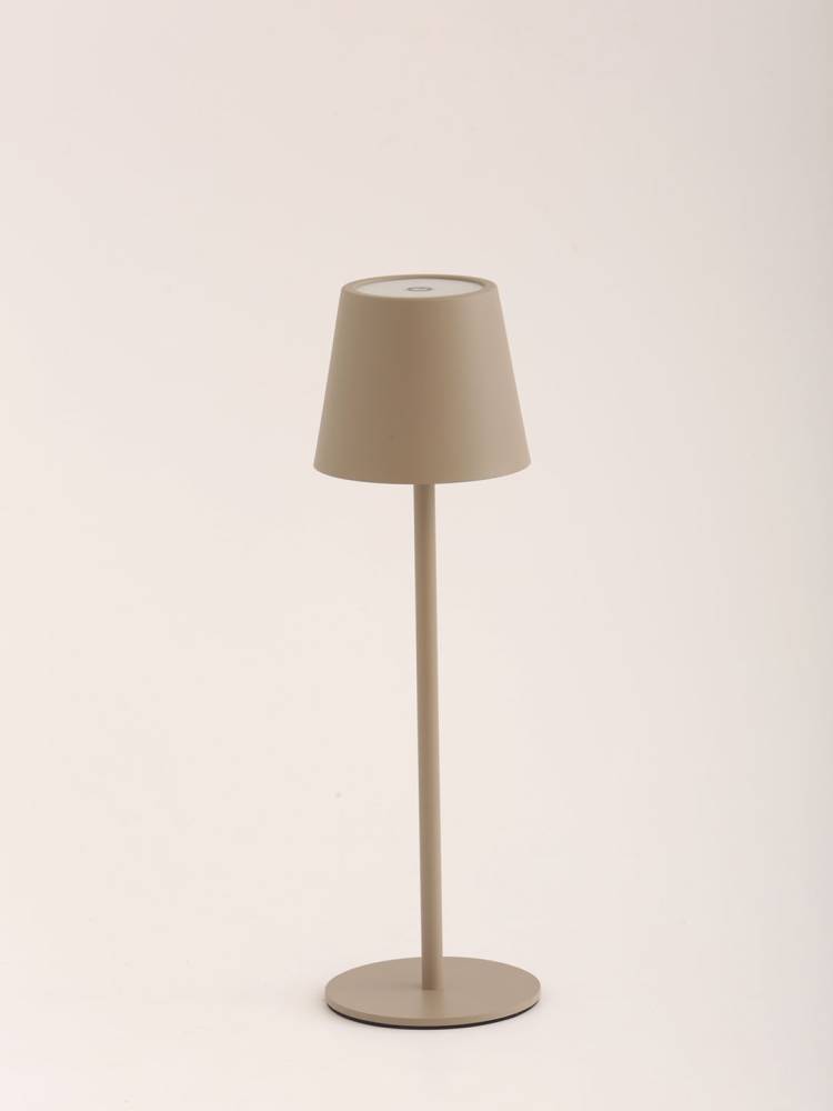 Lámpara Táctil Beige