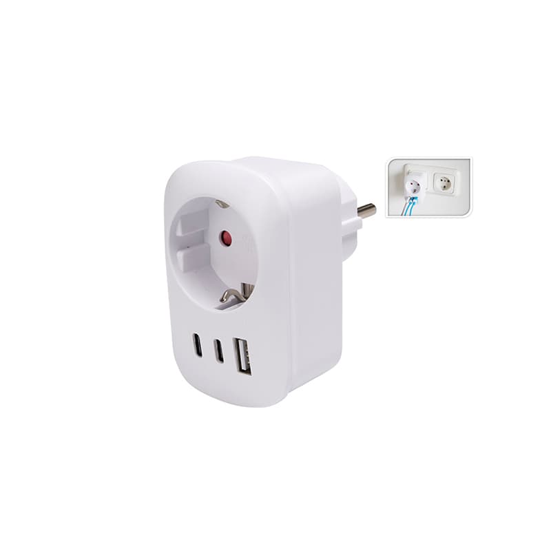 Adaptador Enchufe vista 2