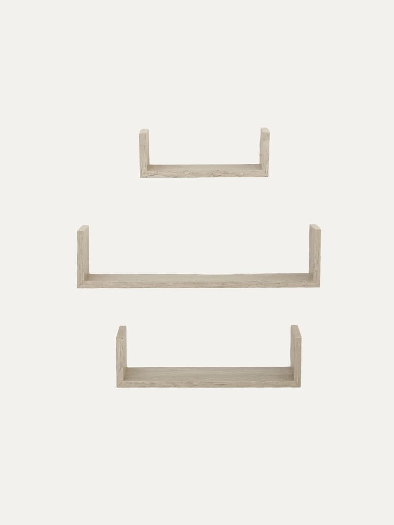 Juego Estantes Fixy Gris