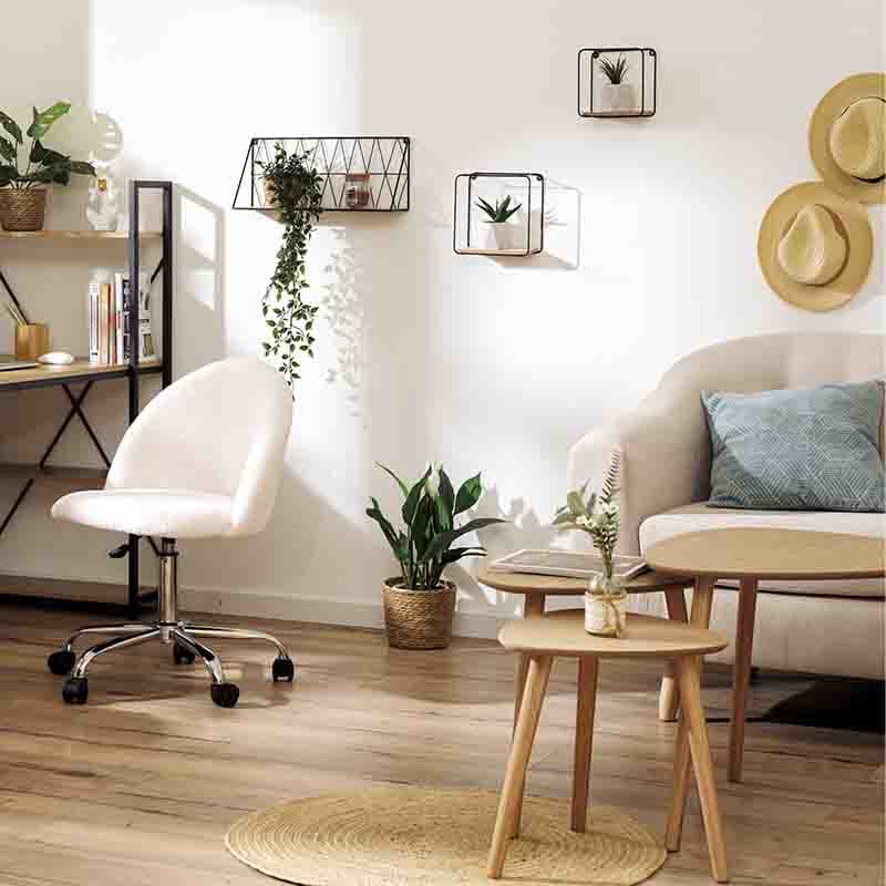 Juego Mesa Auxiliar Mileo vista 2