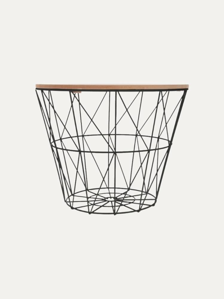 Mesa Auxiliar Kumi Negro