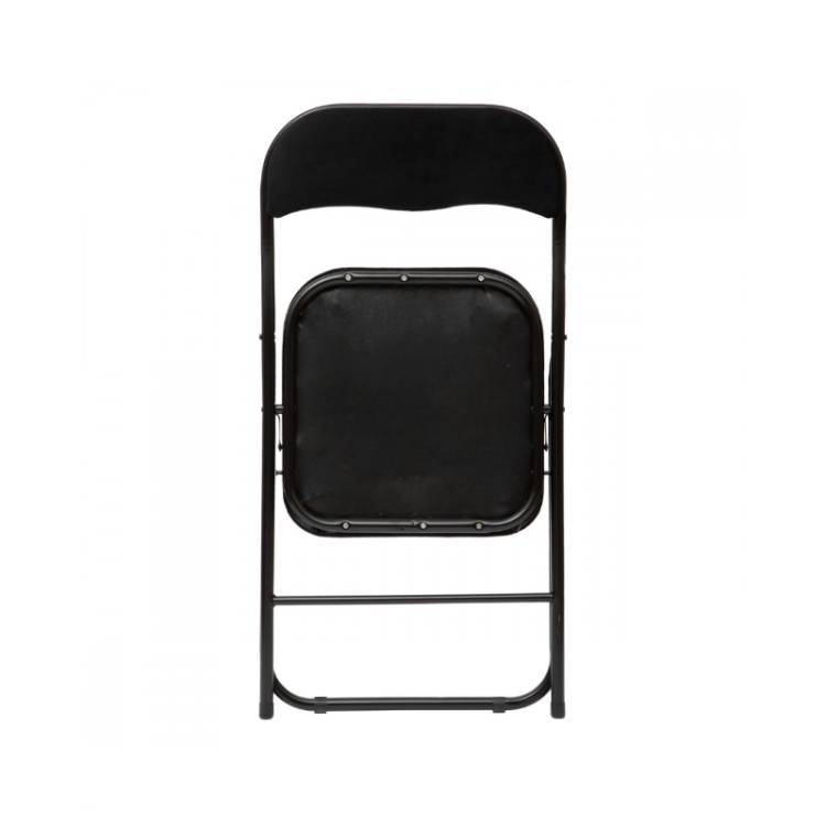 Silla Plegable Negro vista 2