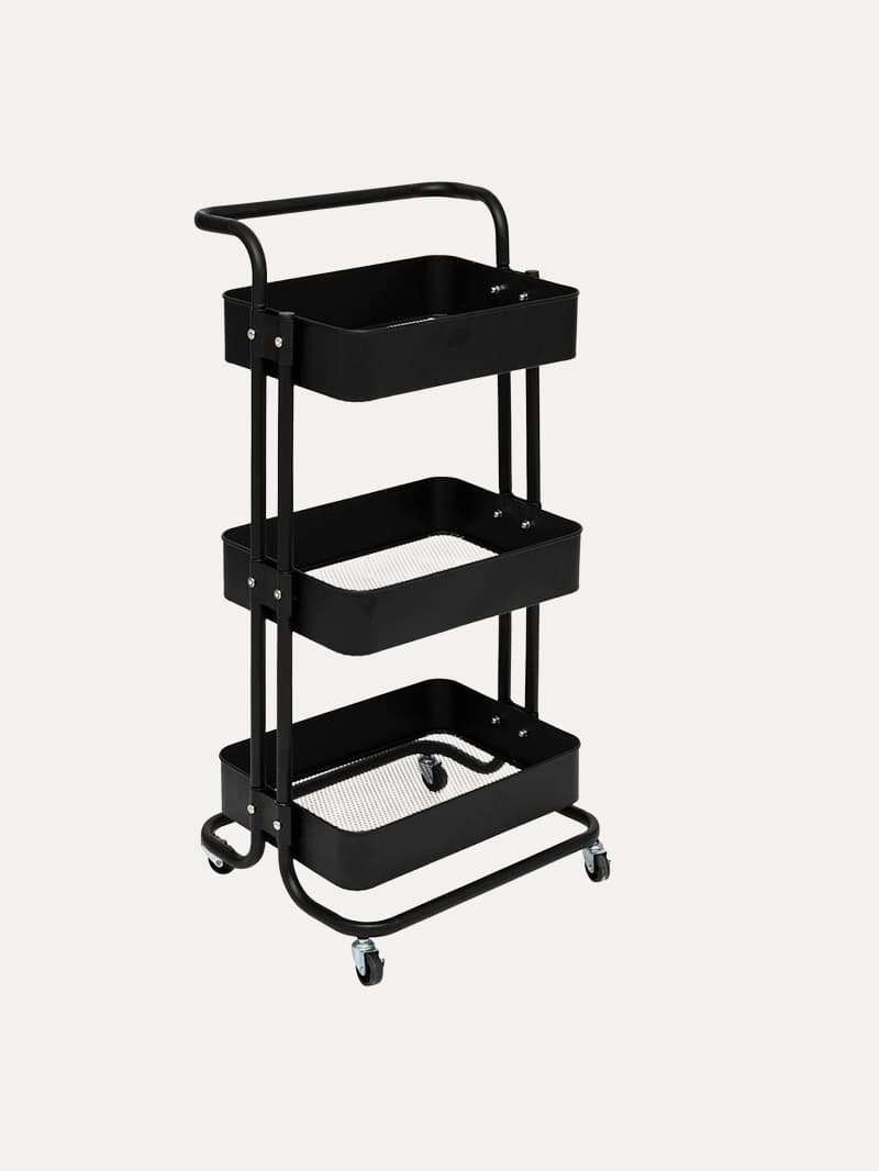 Carro C/Ruedas Black