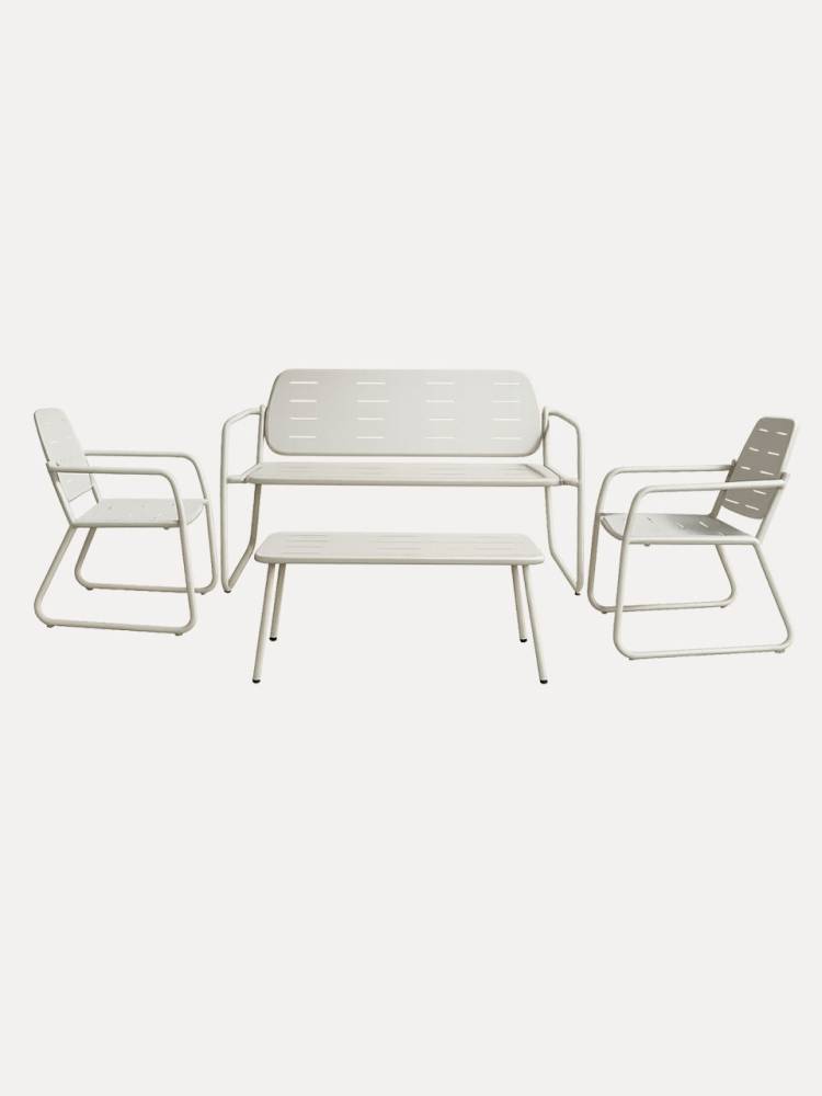 Conjunto Jardin Blanco