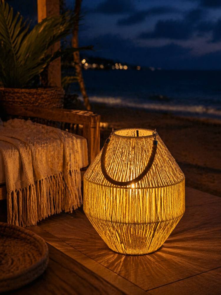 Farol Portavela Amarillo vista 2