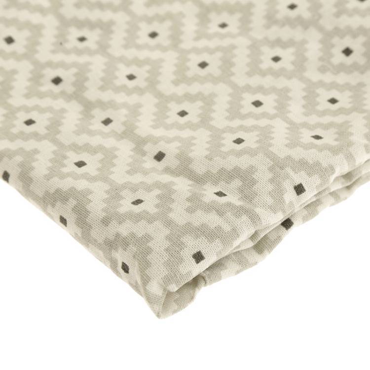 Mantel Ethnik Gris - Vista 3