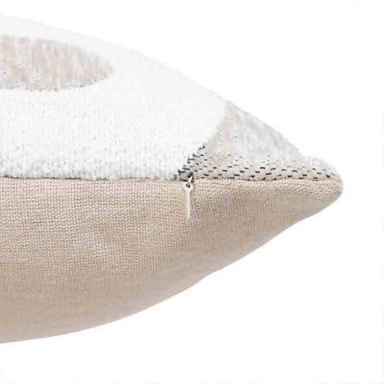 Funda Cojín Jeni Beige vista 2