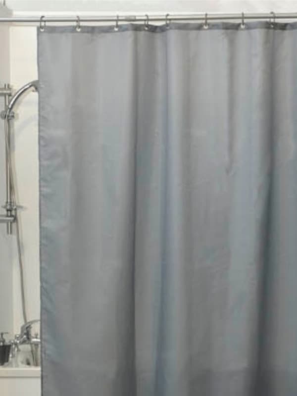 Cortina Baño Gris