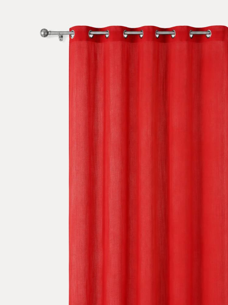 Visillo Telma Rojo