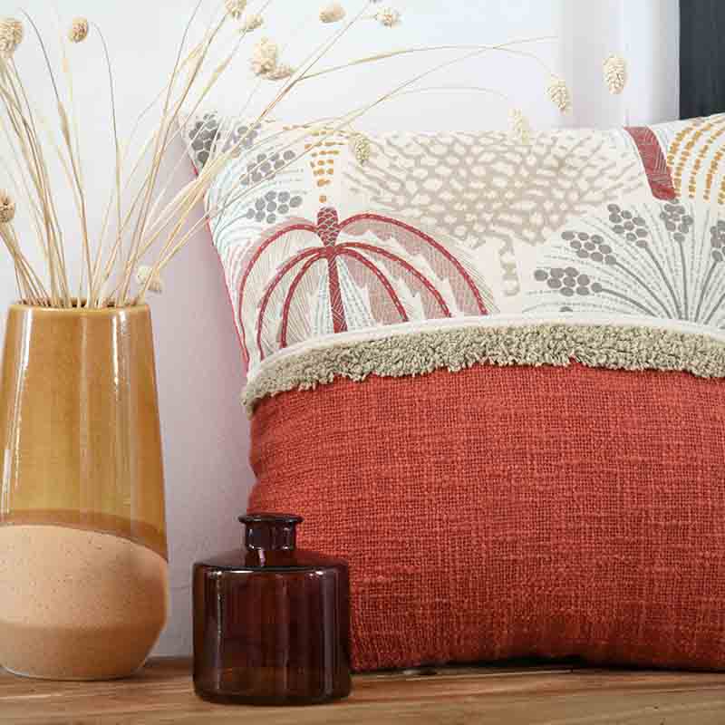 Cojín Aswan Terracota - Vista 3