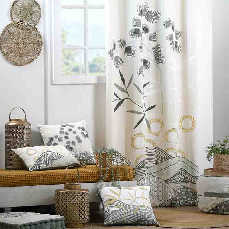 Cortina Yuki Natural vista 2