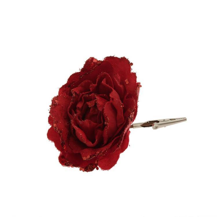 Rosa Clip Roja - Vista 4