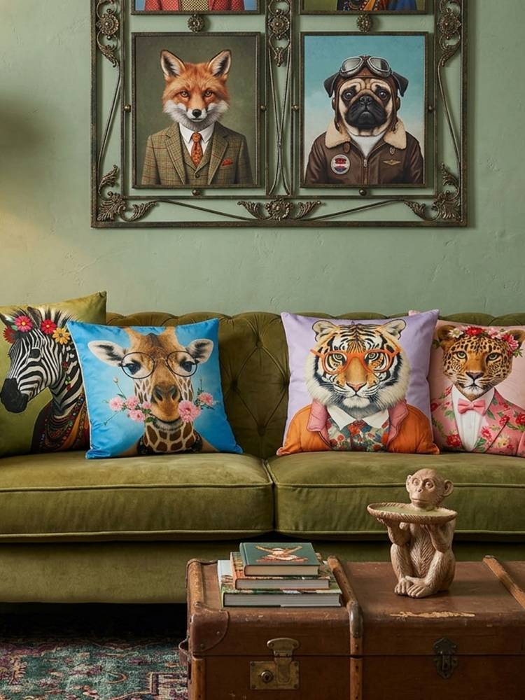 Cojín Animal vista 2