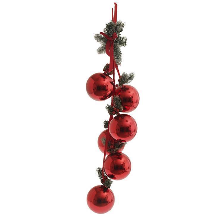 Colgante Bolas Red