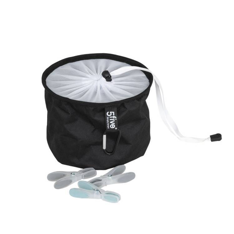 Pinzas Ropa C/Bolsa vista 2