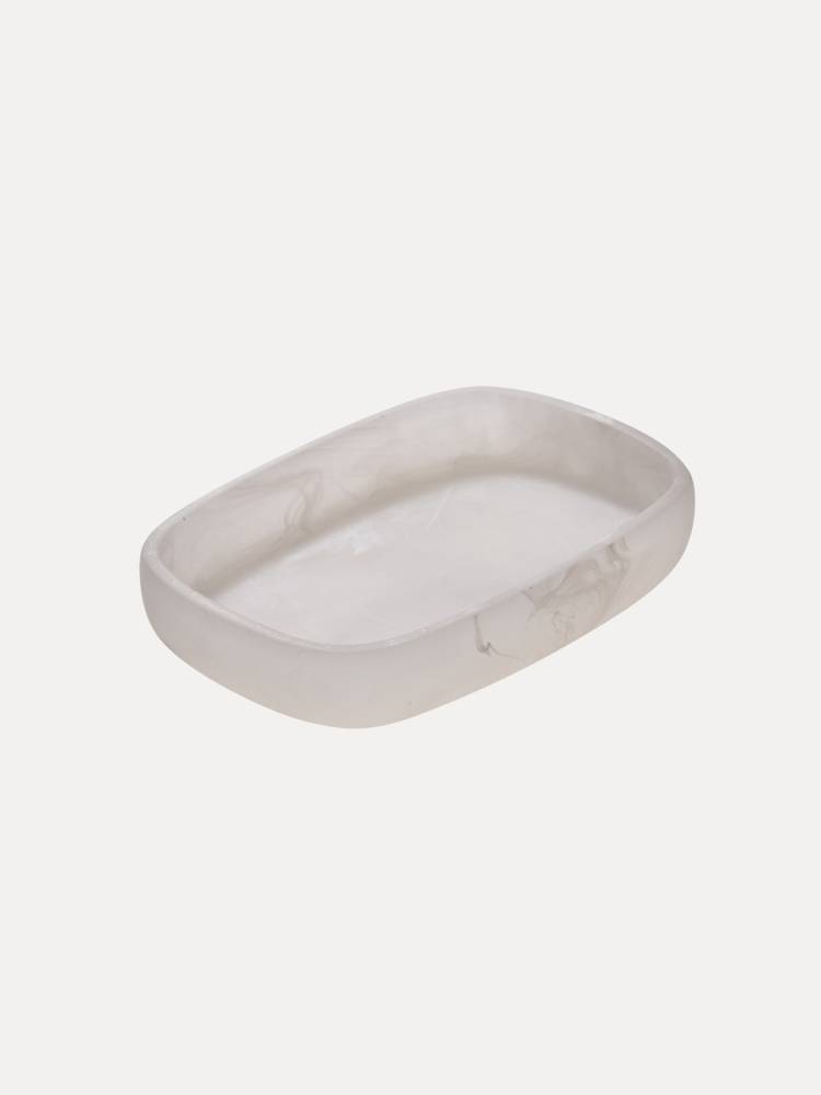 Jabonera Cloudy Blanco