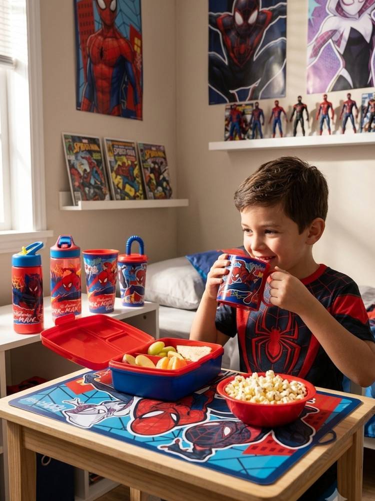 Botella Ecozen Spiderman vista 2