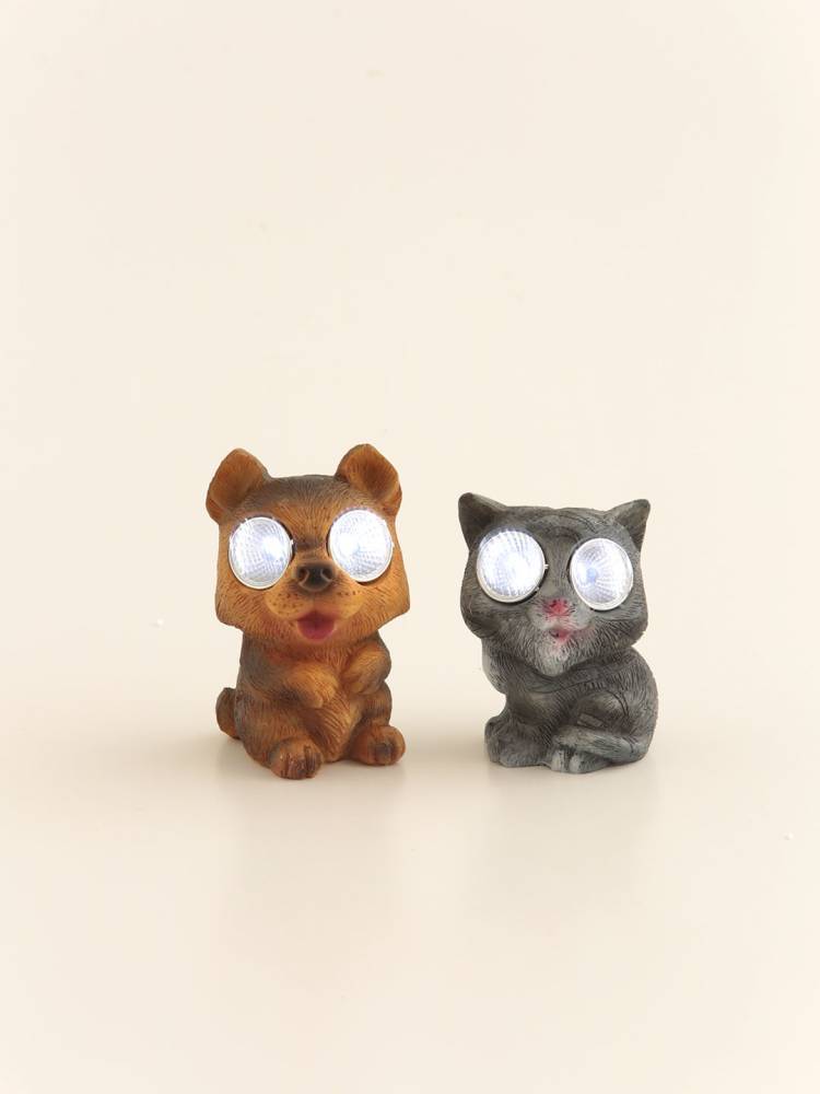 Lámpara Solar Animal vista 2