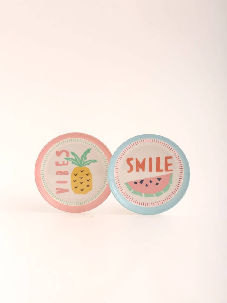 Plato Postre Smile
