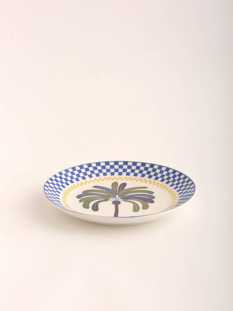 Plato Postre Palmera
