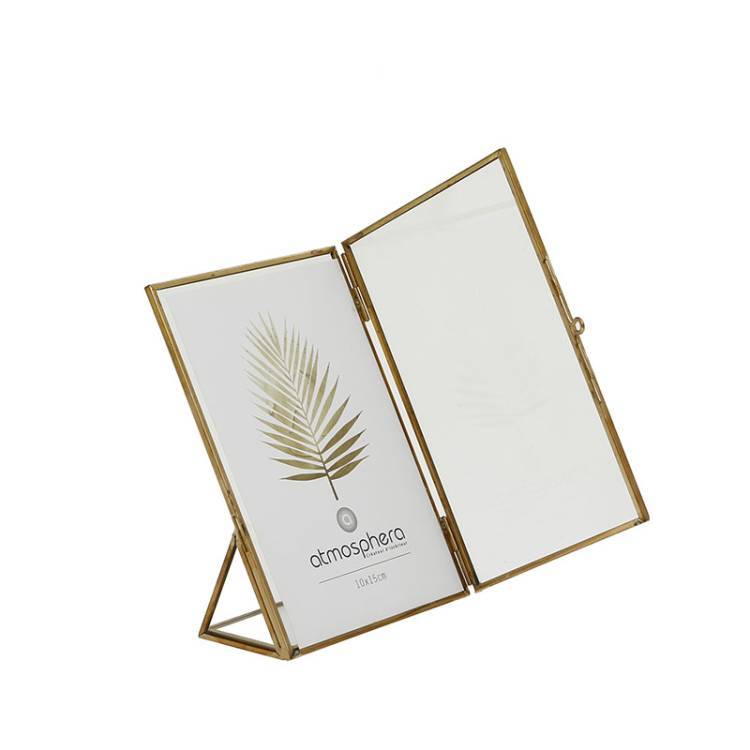 Portafoto Dorado vista 2