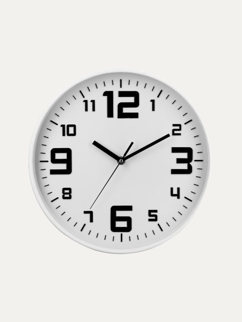 Reloj Pared Blanco