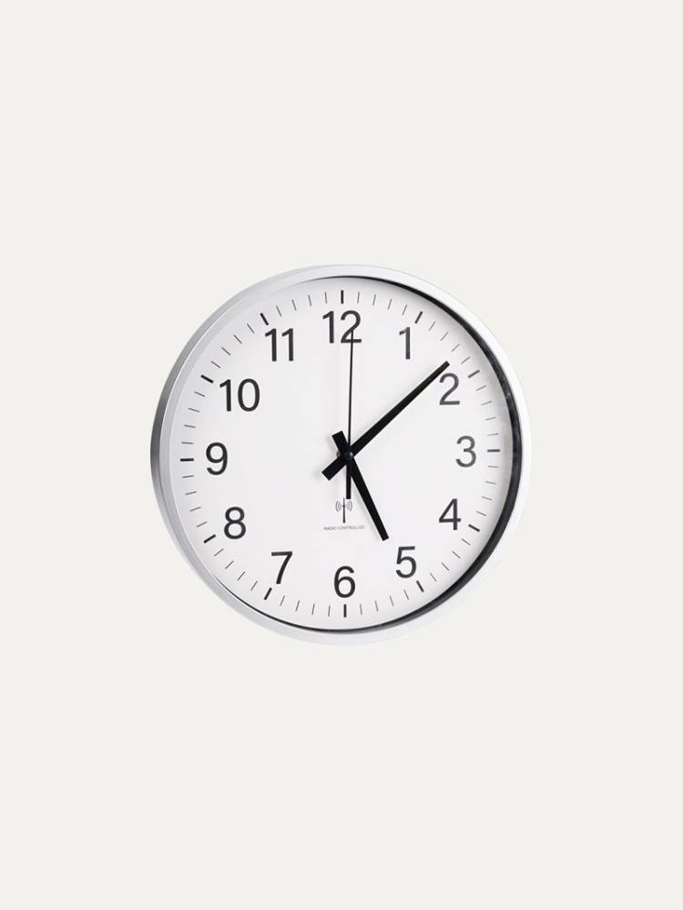 Reloj Pared White