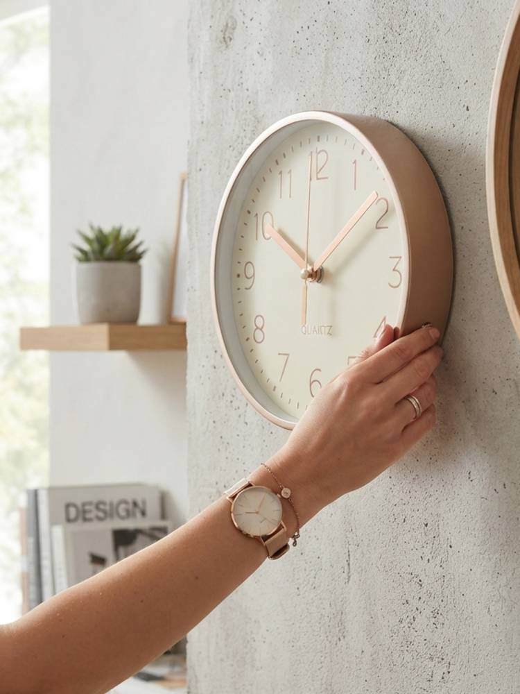 Reloj Pared Aluminio vista 2
