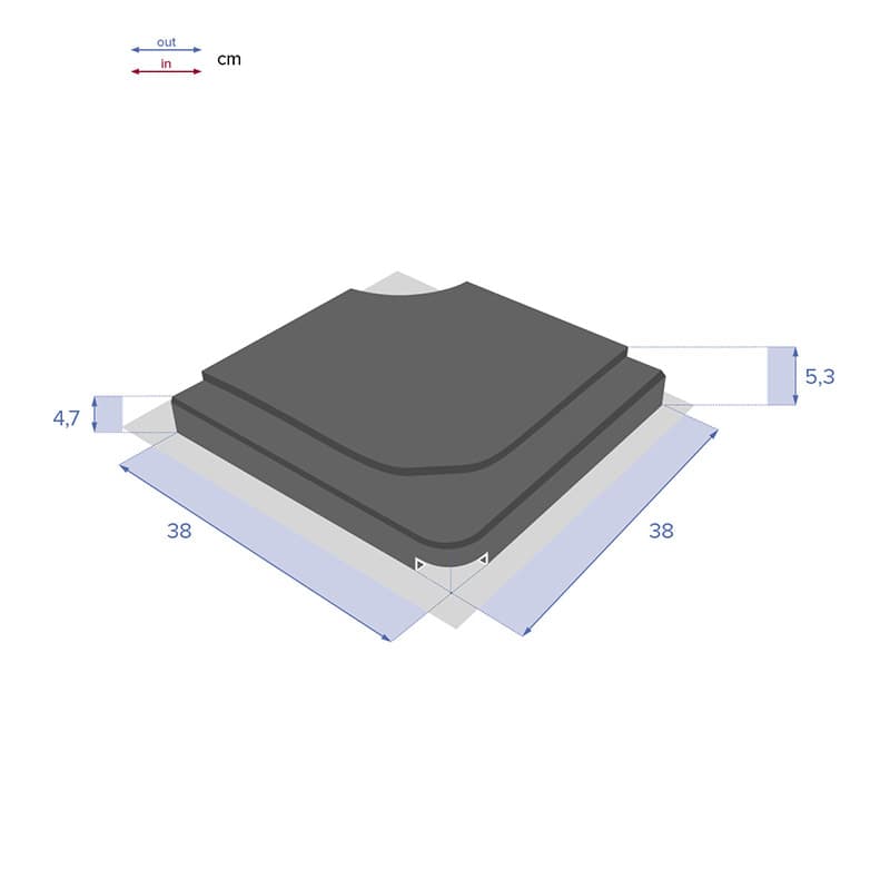 Losa Sombrilla Stacio Pz vista 2