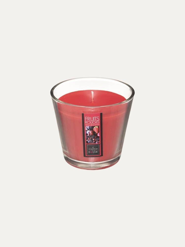 Vela E/Vaso Frutos Rojos