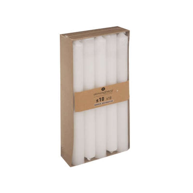 Juego Velas Blanca vista 2