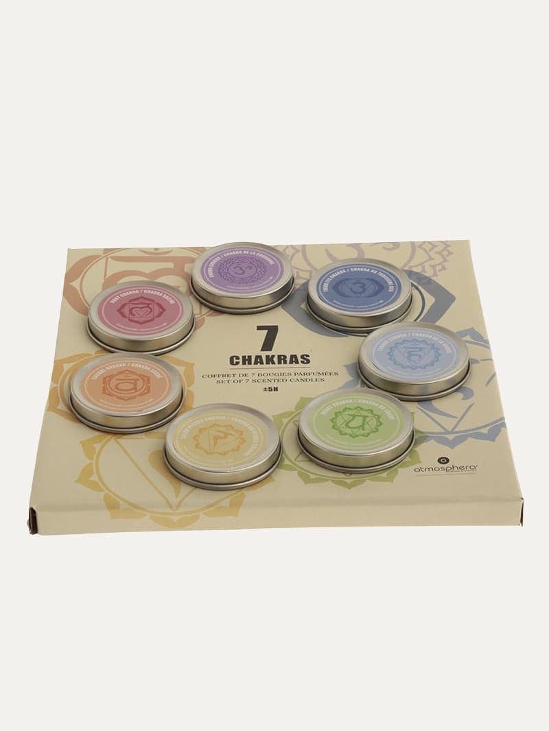 Juego Velas Chakra