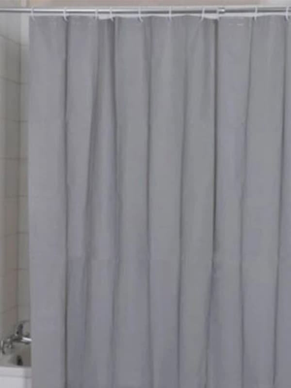 Cortina Baño Gris