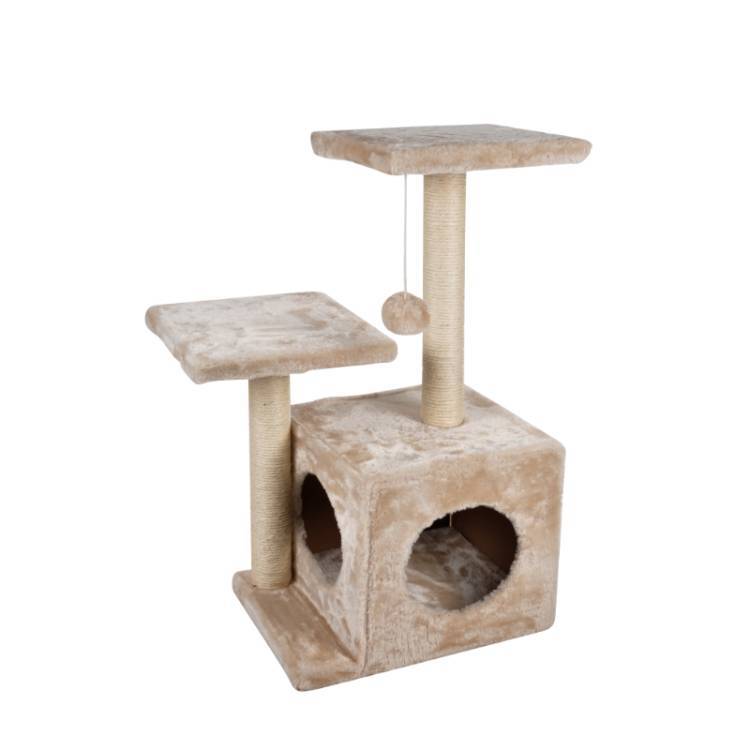 Árbol P/Gato C/Caseta