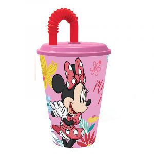 Vaso C/Caña Minnie